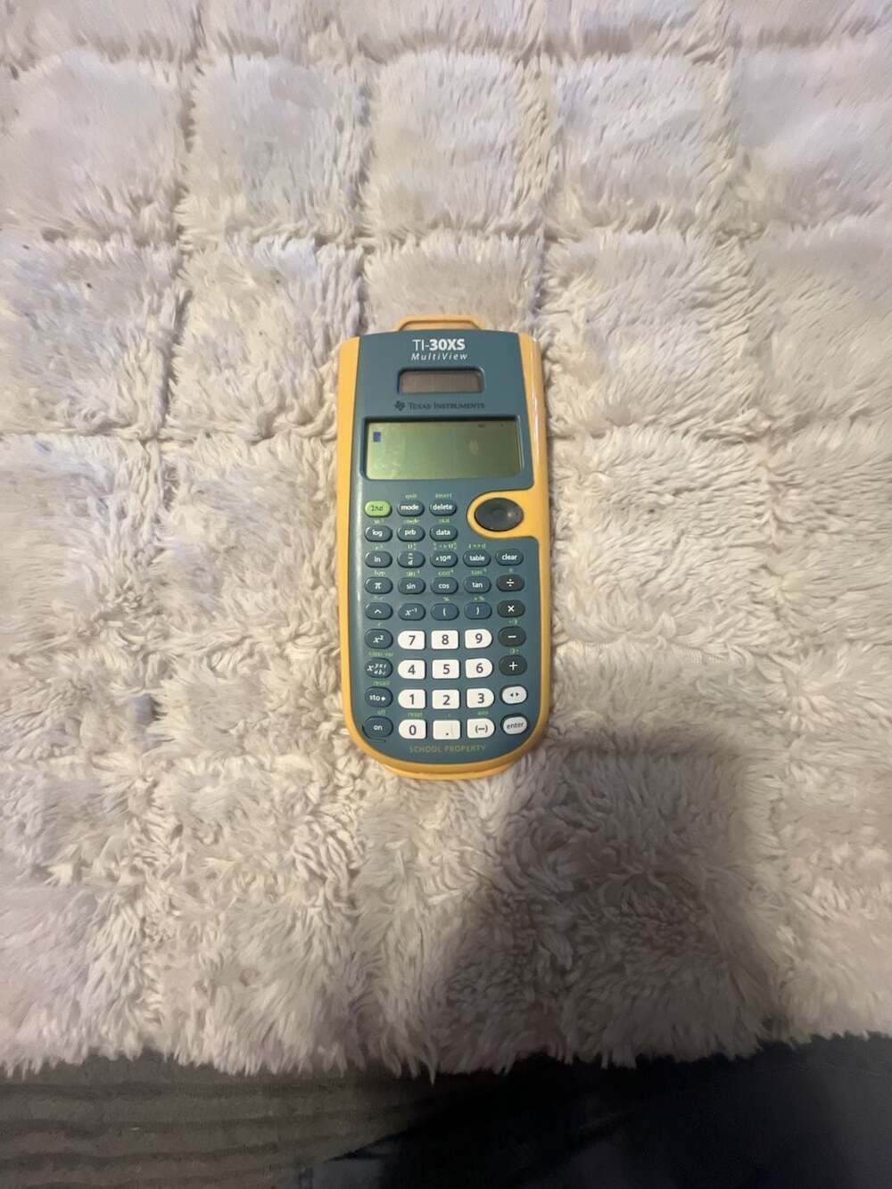 Texas Instruments TI-30XS MultiView Scientific Calculator Yellow